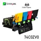 Unidad De Fotoconductor Lexmark 74C0ZV0 Cs72x, Cx725 C,M,Y 150,000 Paginas
