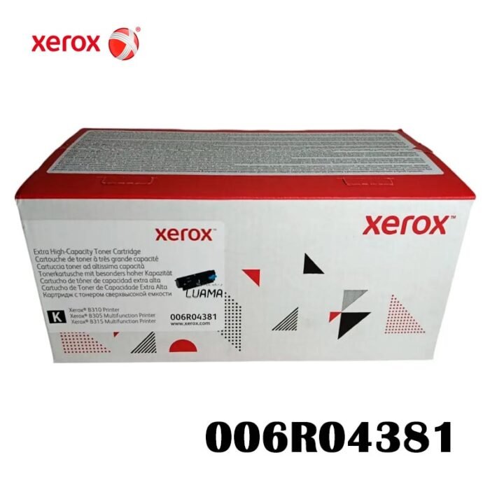 Toner Xerox 006R04381 Para B310/B315 20,000 Paginas Toner Xerox 006R04381 Para B310/B315 20,000 Paginas