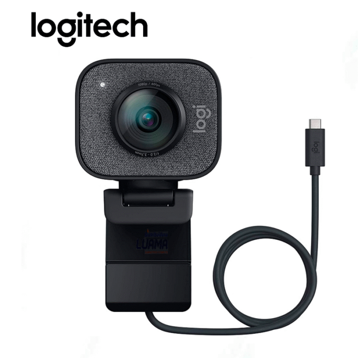 Cámara Logitech Streamcam Plus Full HD Black