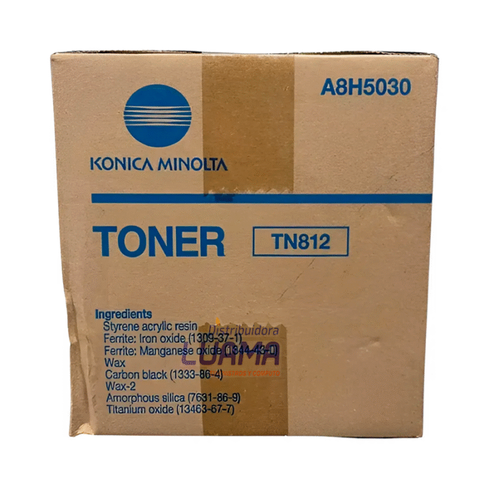 Cartucho de Toner Konica Minolta TN812 Negro 40,800 Paginas