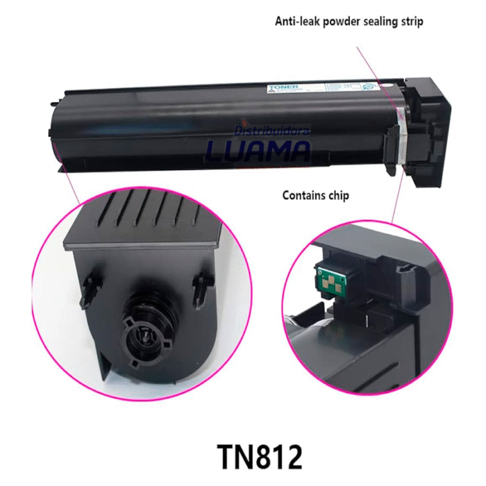 Cartucho de Toner Konica Minolta TN812 Negro