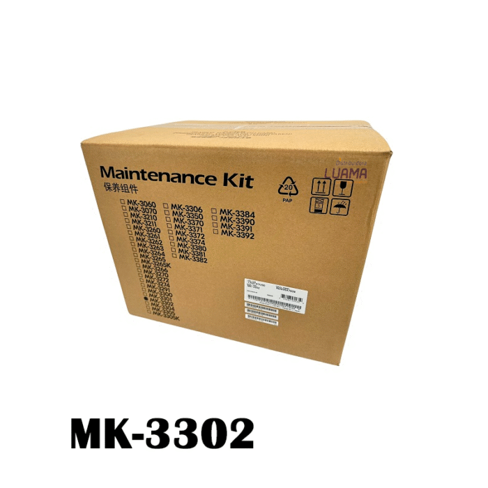 Kit De Mantenimiento Kyocera MK-3302 Ecosys M3655idn Original Kit De Mantenimiento Kyocera MK-3302 Ecosys M3655idn Original