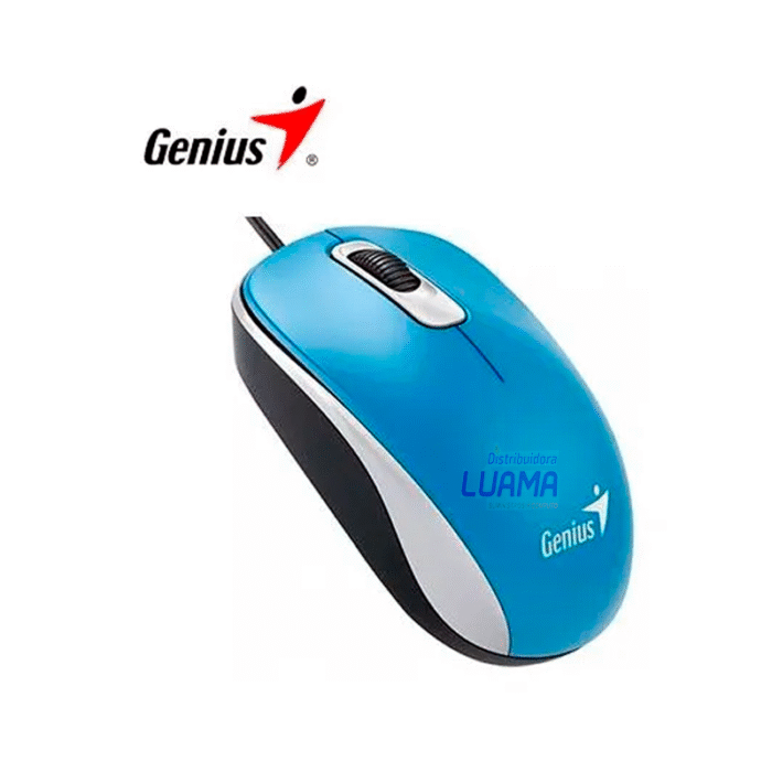 Mouse Genius DX-110 USB Optico 1000 DPI Blue
