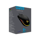 Mouse Logitech G203 Lightsync Óptical 8000 DPI RGB Black