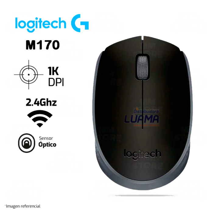Mouse Logitech M170 Black (910-004940)