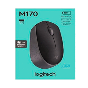 Mouse Logitech M170 Black Wireless
