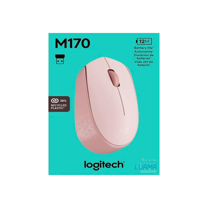 Mouse Logitech M170 Rose Wireless