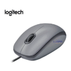 Mouse Logitech m110 Silver silent óptico
