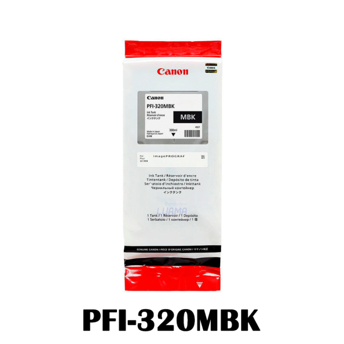 Tinta Canon PFI-320MBK Matte Black 300ML Tinta Canon PFI-320MBK Matte Black 300ML