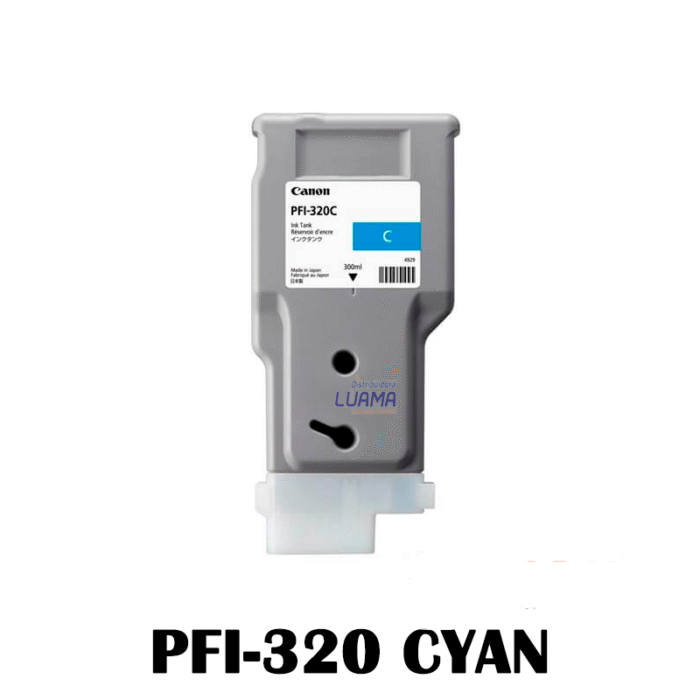 Tinta Canon PFI-320c Cyan 300ML-1