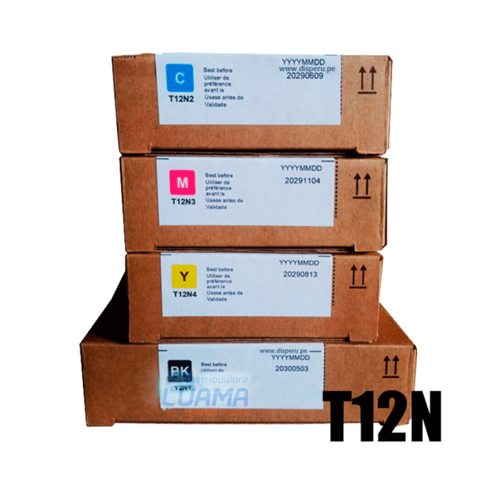 Tinta Epson T12N100-Al Negro (143ml) P WF Pro EM-C800 Tinta Epson T12N100-Al Negro (143ml) P WF Pro EM-C800