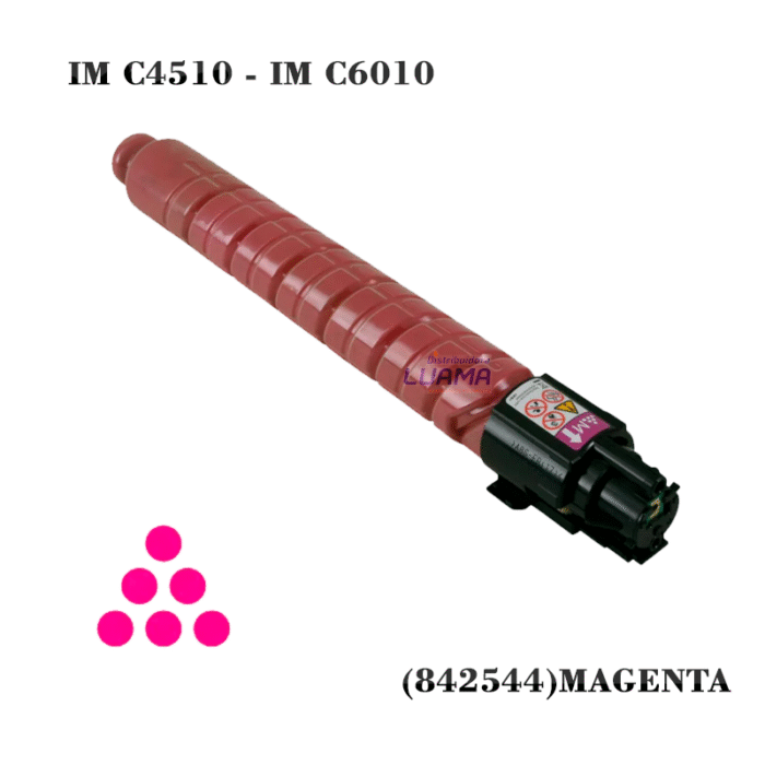 Toner Ricoh 842544 IM C4510 C6010 Magenta 28,000 Pág