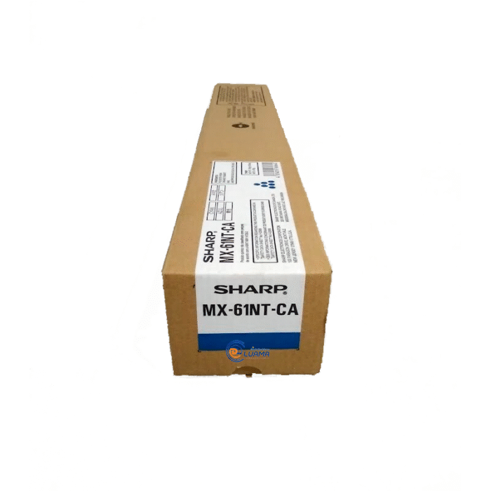 Toner Sharp MX-61NTCA Cyan Laser MX3070VA / 4070