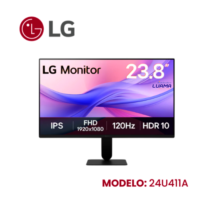 Monitor LG 24U411A Led 23.5 IPS U411 120HZ Monitor LG 24U411A Led 23.5 IPS U411 120HZ