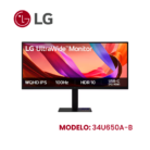 Monitor LG 34U650A-B LED 34 IPS W-QHD 60HZ USB-C HDMI