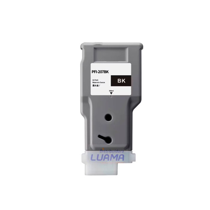Tinta Canon PFI-207BK Black 300ML-1
