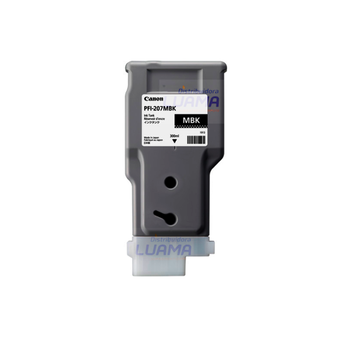 Tinta Canon PFI-207MBK Matte Black 300ML-1