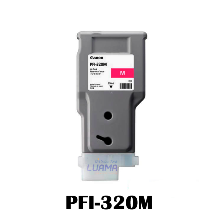 Tinta Canon PFI-320M Magenta 300ML-1