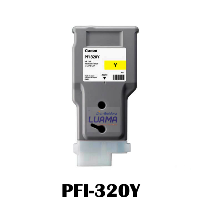 Tinta Canon PFI-320Y Yellow 300ML-1