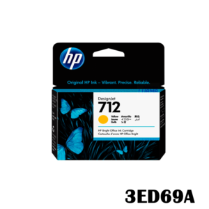 Tinta Hp 3ED69A (712A) 29ml Yellow