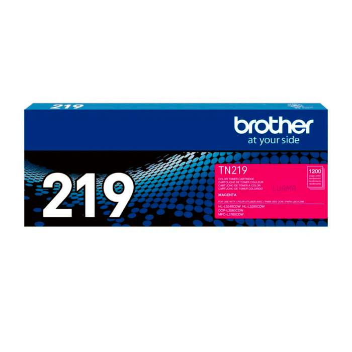 Toner Brother TN-219M magenta 1,200 paginas