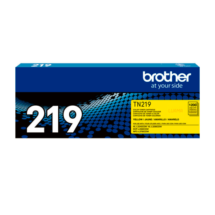 Toner Brother TN-219Y yellow 1,200 paginas