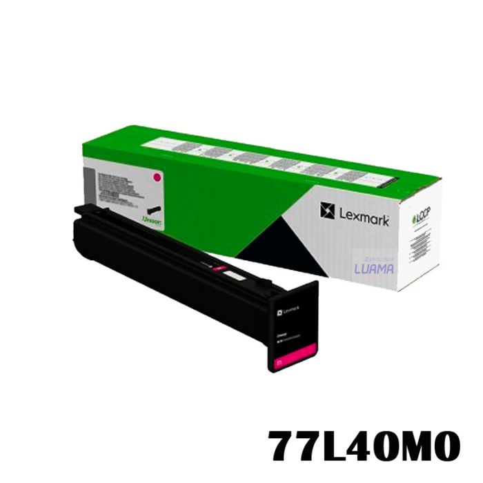 Tóner Lexmark 77L40M0 Magenta 12,000 paginas