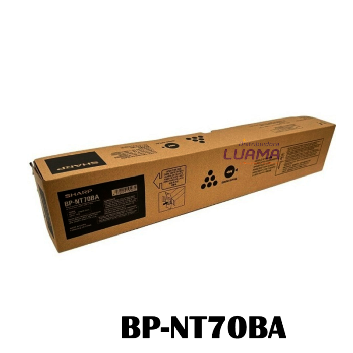 Toner Sharp BP-NT70BA-Black 40.000 Paginas Toner Sharp BP-NT70BA-Black 40.000 Paginas