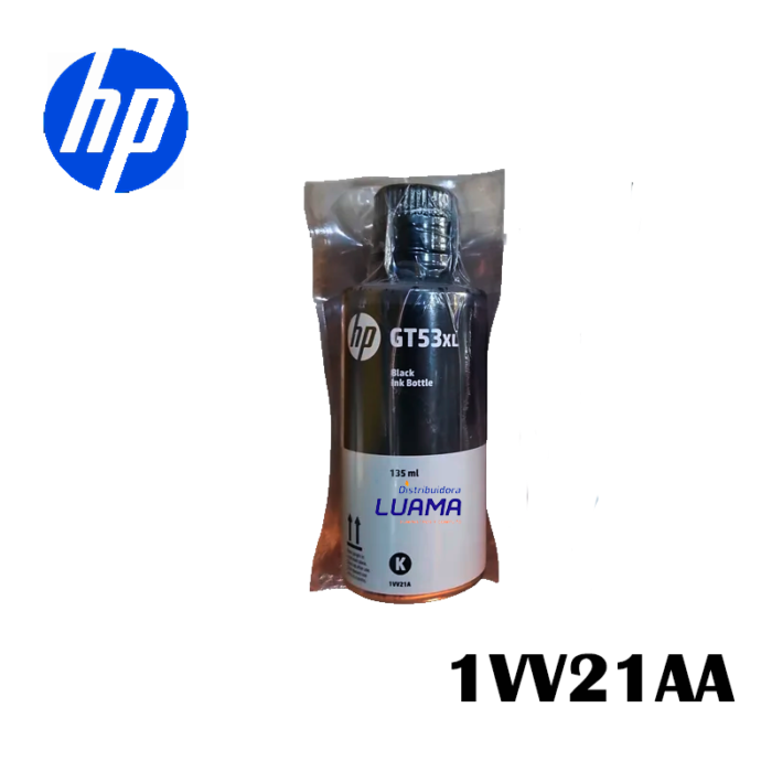 Botella De Tinta HP 1VV21AA (GT53XL) 135ml, Negro-1