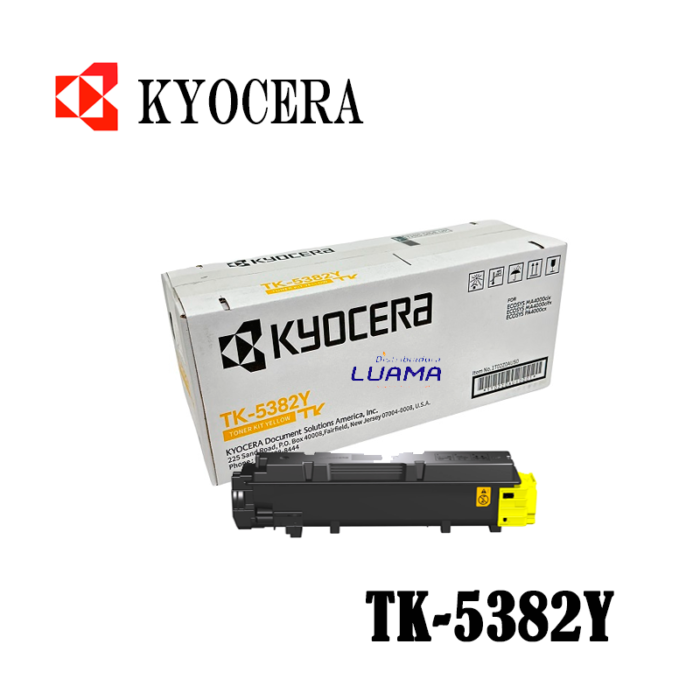 TONER KYOCERA TK-5382Y YELLOW-1 TONER KYOCERA TK-5382Y YELLOW-1
