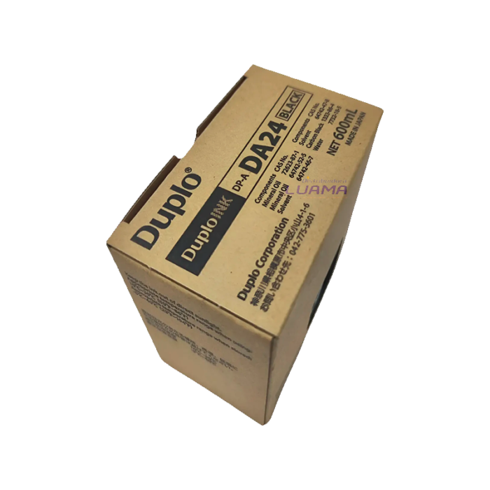 Tinta Duplo DA24 Para Duplicadora Duplo Dp-a120ii Negro Tinta Duplo DA24 Para Duplicadora Duplo Dp-a120ii Negro