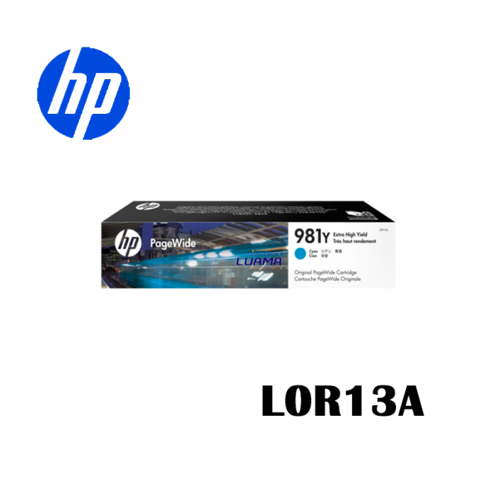 Tinta Hp L0R13A (981Y) Cyan 16,000 Paginas