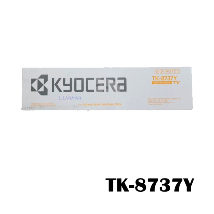 Tóner Kyocera TK-8737Y Yellow 40,000 paginas-1