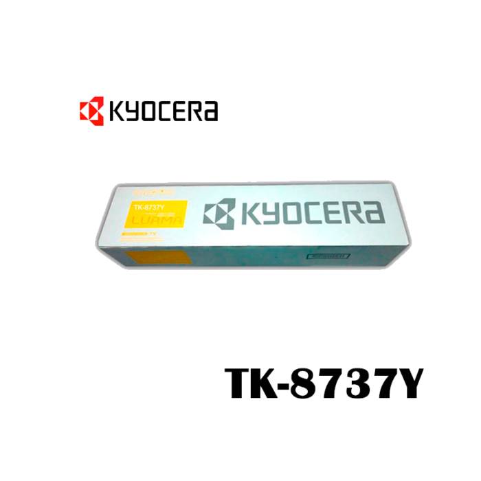 Tóner Kyocera TK-8737Y Yellow 40,000 paginas