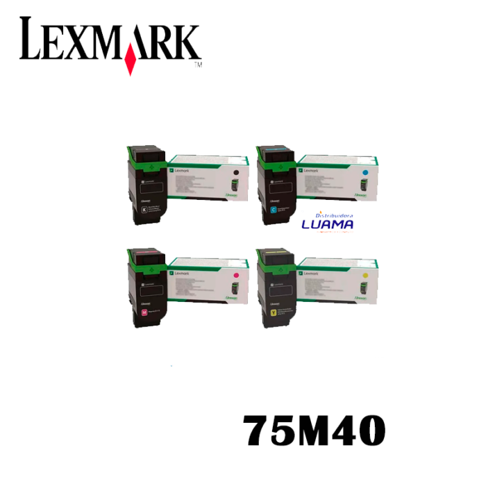 Tóner Lexmark 75M40K0, Negro CS531, 632, CX532, 635, 3k-1