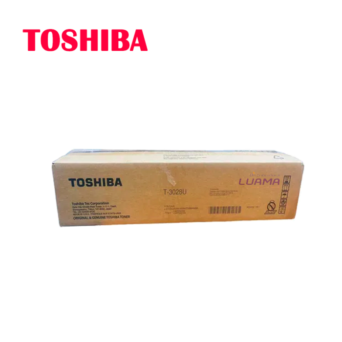 Tóner Toshiba T-3028U Negro 43,900pag Para E-Studio 2528A,3528A,4528A