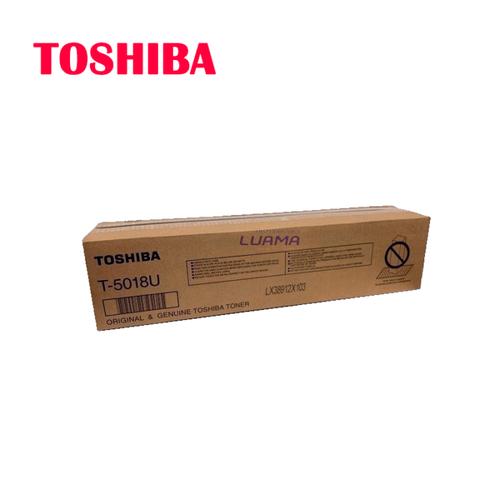 Tóner Toshiba T-5018U Negro 43,900pag Para E-Studio 2518A,3518A Tóner Toshiba T-5018U Negro 43,900pag Para E-Studio 2518A,3518A