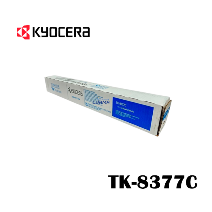 Toner Kyocera TK-8377C para TASKalfa 3554ci Cyan 20,000pag.