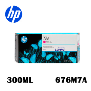 Tinta Hp 676M7A (738) Magenta 300ML
