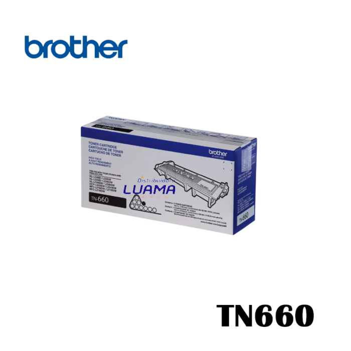 Toner Brother TN-660 BLACK 2,600 pgs