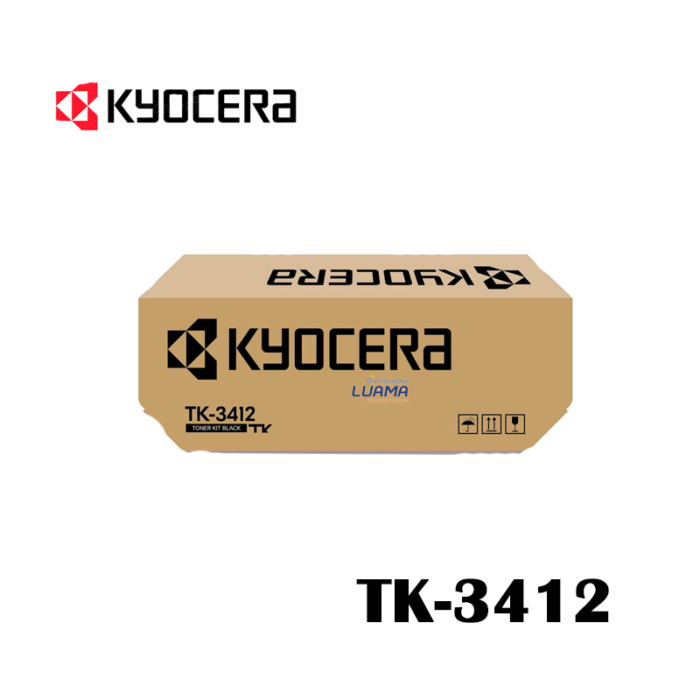 Toner Kyocera TK-3412 para ECOSYS PA5000x Negro 21,000pag.