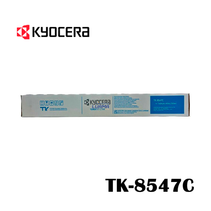 Tóner Kyocera TK-8547C Cyan 20,000 paginas