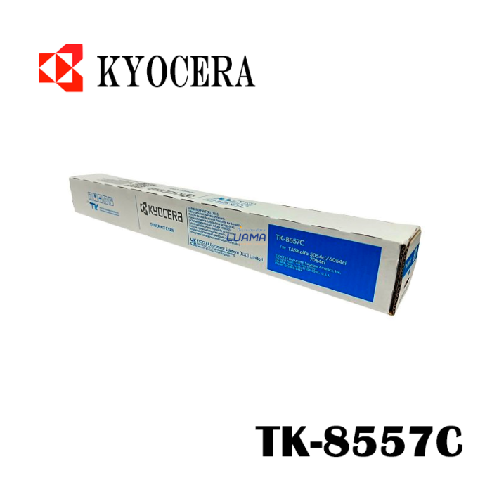 Toner Kyocera TK-8557C Cyan 20,000pag. (1T02XCCUS0) Original Toner Kyocera TK-8557C Cyan 20,000pag. (1T02XCCUS0) Original