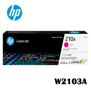 Toner Hp W2103A (210A) LaserJet Pro 4201 y 4301 Magenta 1,800 Pgs