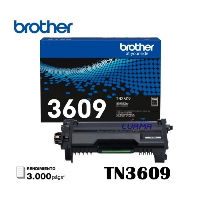 Toner Brother TN3609 DCP-L5660DN/MFC-L6915DW/HL-L5210DN 3K Pg.