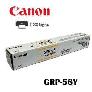 Toner Canon GPR-58 Yellow iR ADV C256-C356 18,000 páginas