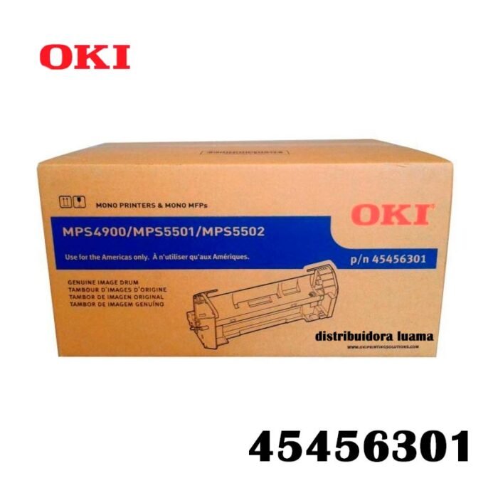 Tambor De Imagen 45456301 Para OKI MPS4900, MPS5501, MPS5502 Negro 72,000 Paginas