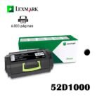 Tóner Lexmark 52D1000 Negro Para MS/MX710,711,810,811,812 6,000pag
