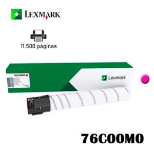 Toner Lexmark 76C00M0 Magenta Cs/Cx 920 Series 11,500 páginas