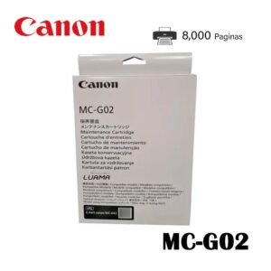 Caja De Mantenimiento Canon MC-G02 Pixma G2160/G3160/G1220/G2260/G3260 Original